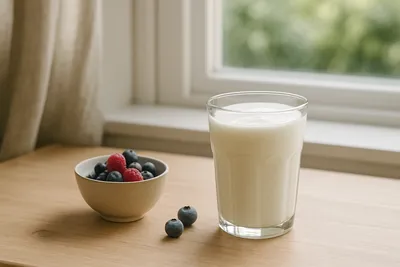 Slik får du kefiren tykkere