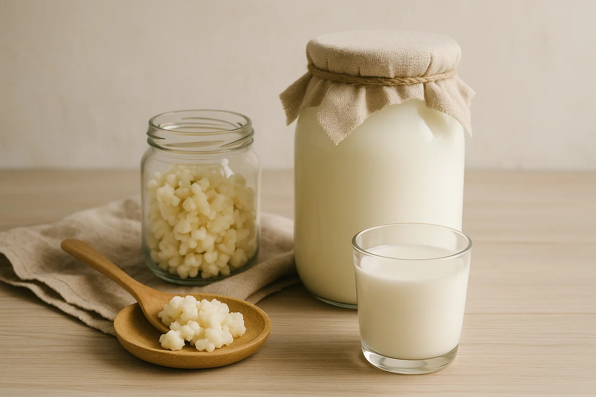 Alt du trenger for å komme i gang med kefir