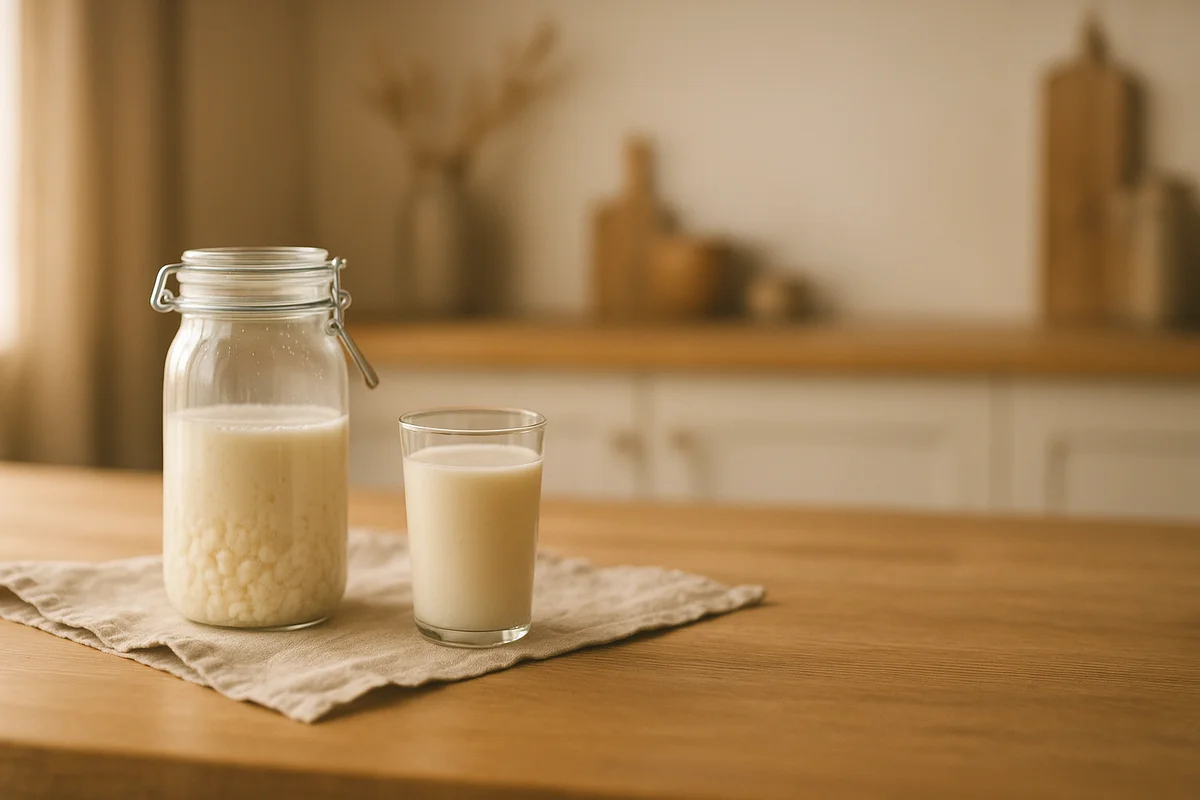 Hvordan lage kefirkorn