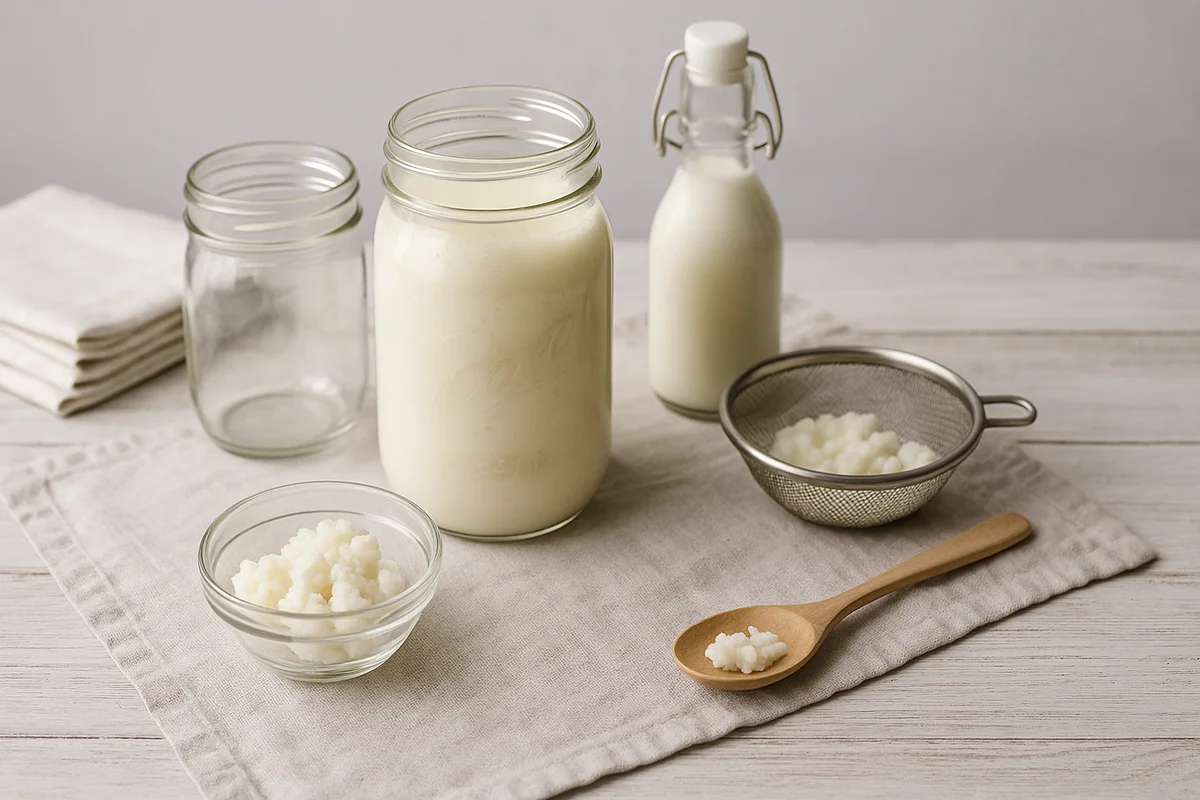 Hvilken sil er best for kefirkorn?