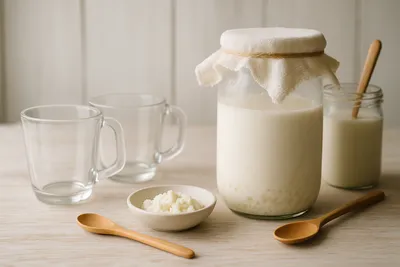 Når kefir blir tynn